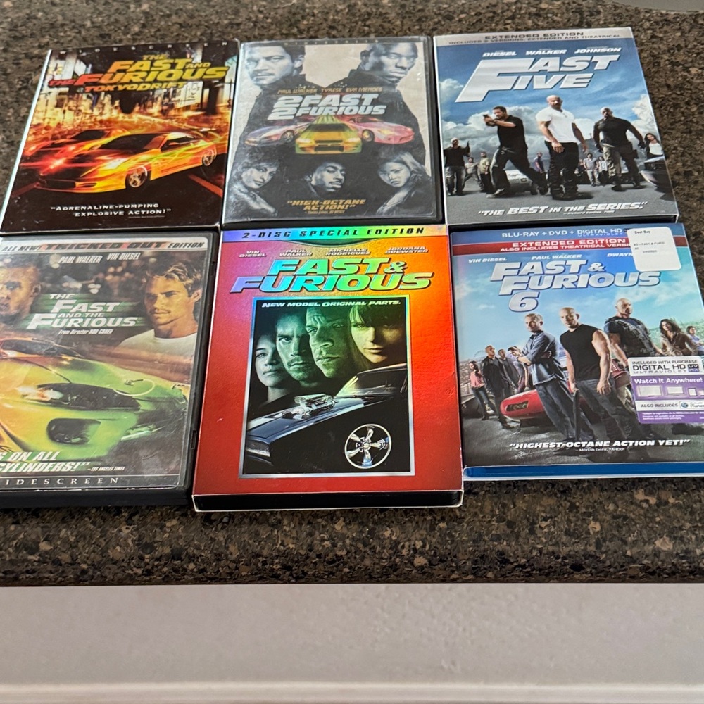 Fast & Furious DVD Collection